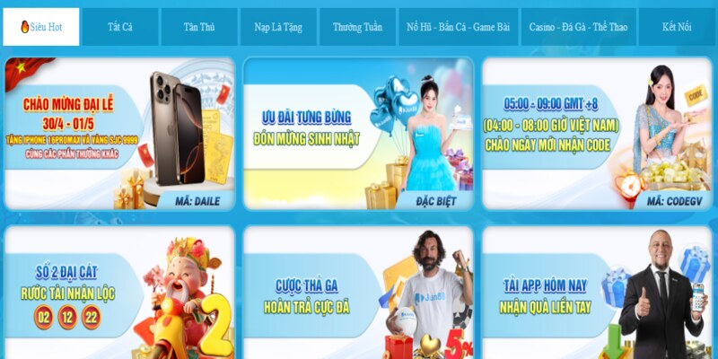 Tham gia ngay khuyến mãi sau khi đăng nhập YSB66